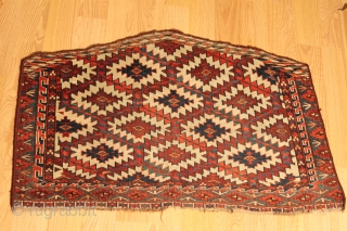 Turkmen  Asmalyk Circa 1880 Natural colors Clean and hand washed size 0.97cm x 0.66cm                  