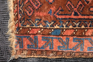  Baluch  Rug 19th Century  Natural colors Size 0.96cm x 0.58cm                    