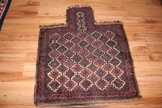 19th Century Baluch Saltbag Natural colors siz 0.70cm x 0.60cm 
                      