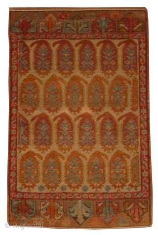 Turkish Boteh Rug 
Late 19th Century
0,84 x 0,51m                         