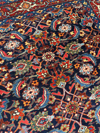 Late 19th century Persian Heriz Rug. Size 147 x 195 cm. Please send me direct mail.
emreaydin10@icloud.com
Instagram - @emreaydinrug