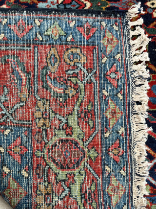 Late 19th century Persian Heriz Rug. Size 147 x 195 cm. Please send me direct mail.
emreaydin10@icloud.com
Instagram - @emreaydinrug