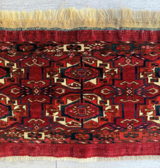 Turkman Tekke Torba Circa 1850, size 30x80 cm. Please send me directly mail. 
emreaydin10@icloud.com
0090+ 544 374 10 98               