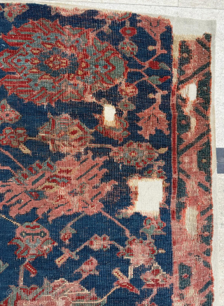 Late 16th century Oushak Fragment. Size 59 x 110 cm. 60 x 110 cm. Please send me direct mail.

emreaydin10@icloud.com

Instagram - @emreaydinrug            