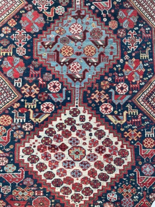 Khamse Rug Circa 1880 size 173x272 cm. There is a problem with my Rugrabbit Account. Please send me private mail. emreaydin10@icloud.com            