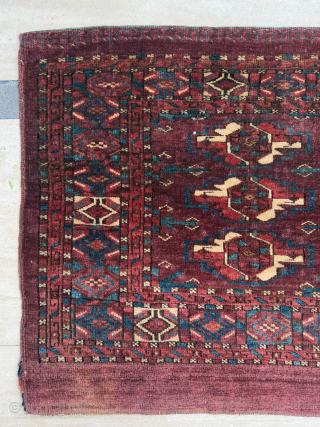 Middle of the 19th Century Yomud Torba, size 50x110 cm. Please send me directly mail. 
emreaydin10@icloud.com

0090+ 544 374 10 98             