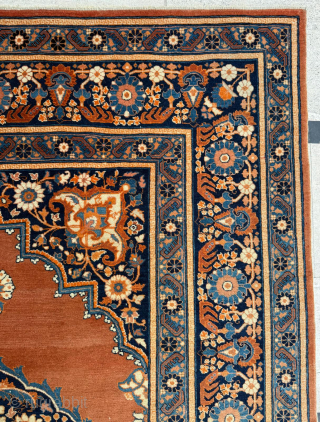 Late 19th Century Persian Tabriz Rug. Size 140 x 195 cm. Please send me direct mail.

emreaydin10@icloud.com

Instagram : @emreaydinrug
               