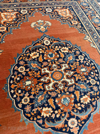 Late 19th Century Persian Tabriz Rug. Size 140 x 195 cm. Please send me direct mail.

emreaydin10@icloud.com

Instagram : @emreaydinrug
               