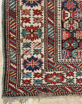 Kuba Shirvan Circa 1870 size 107x145 cm. İn good condotion                       