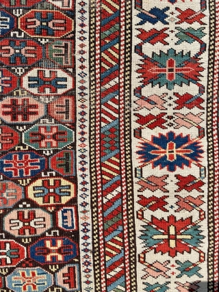 Kuba Shirvan Circa 1870 size 107x145 cm. İn good condotion                       