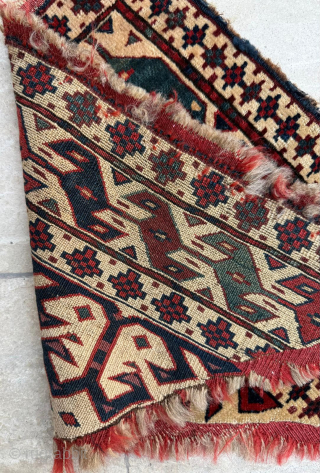 Late 18th - Early 19th century Yomud Fragment. Size 46 x 50 cm. Please send me direct mail.

emreaydin10@icloud.com

Instagram - @emreaydinrug             