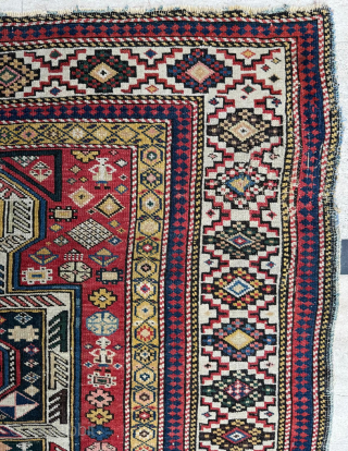 Circa 1870s Caucasian Shirvan Rug. Size 105 x 155 cm. Please send me direct mail.

emreaydin10@icloud.com

Instagram - @emreaydinrug                