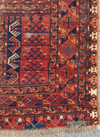 Turkman Ersari Engsi Circa 1850 size 127x190 cm                         