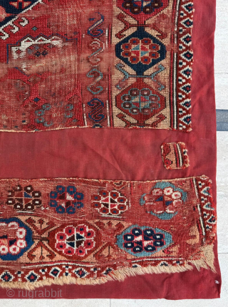 Late 18th Century Sivas Fragment, From Ex Jim Dixon Collection, size 130x144 cm. Please send me directly mail. 
emreaydin10@icloud.com
0090+ 544 374 10 98
          