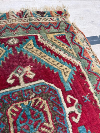 Mid 19th century Konya Yastık Size 65 x 95 cm. Please send me direct mail.

emreaydin10@icloud.com

Instagram - @emreaydinrug 
               