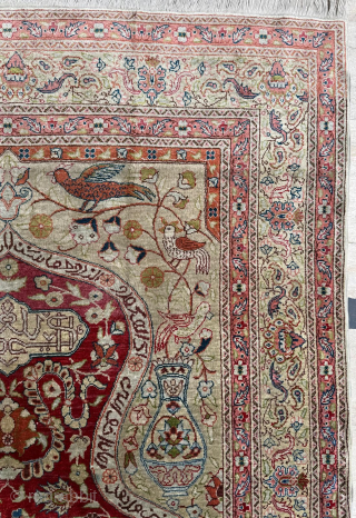Mid 20th century Turkish Silk Kayseri Rug. Good condition. Size 102 x 154 cm. Please send me direct mail.

emreaydin10@icloud.com

Instagram - @emreaydinrug            
