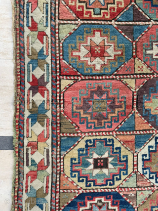 Antique Kazak Rug Circa 1860-1870 , size 120x235 cm. Please send me directly mail. emreaydin10@icloud.com 0090+ 544 374 10 98             