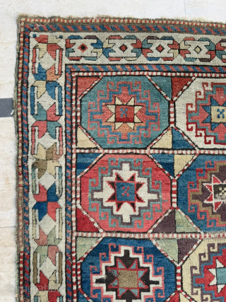 Antique Kazak Rug Circa 1860-1870 , size 120x235 cm. Please send me directly mail. emreaydin10@icloud.com 0090+ 544 374 10 98             