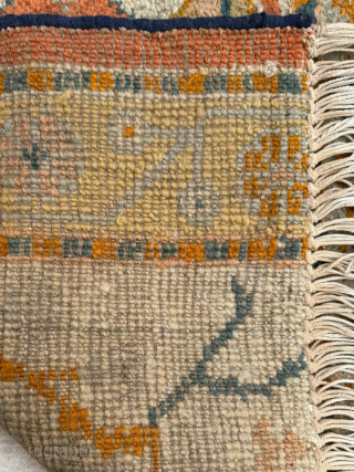 Oushak carpet  border fragment circa 1880-1890. Please send me directly mail.
emreaydin10@icloud.com
0090 + 544 374 10 98                