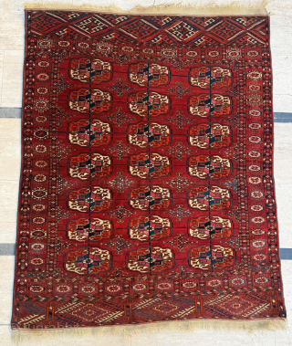 Circa 1860 - 1870 Turkmen Tekke Wedding Rug. Size 112 x 136 cm. Please send me direct mail.

emreaydin10@icloud.com

Instagram - @emreaydinrug             