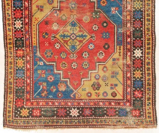 18th Century Anatolian Dazkiri Rug. İts Rare piece. İts in good condotion. Size 115x140 cm                  