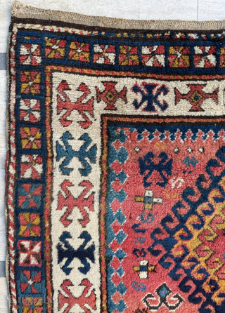 Bordjalou Kazak rug. Circa 1870s, Size 137 x 175 cm. Please send me directly mail.
emreaydin10icloud.com
0090 + 544 374 10 98 
            