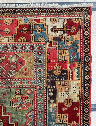 Anatolian Konya Karapinar prayer rug. Circa 1840-1850. size 110x150 cm. Please send me directly mail. 
emreaydin10@icloud.com
0090 + 544 374 10 98            
