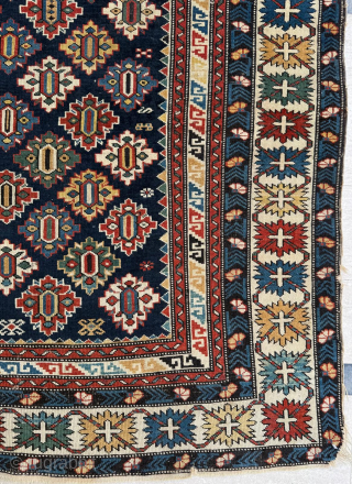 Third quarter of the 19th century Kuba shirvan rug. Generally good condition. Size 130 x 177 cm. 
Please send me directly mail. 
emreaydin10@icloud.com
0090 + 544 374 10 98     