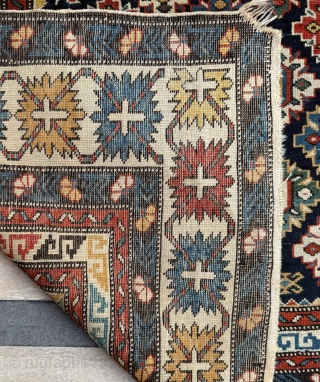 Third quarter of the 19th century Kuba shirvan rug. Generally good condition. Size 130 x 177 cm. 
Please send me directly mail. 
emreaydin10@icloud.com
0090 + 544 374 10 98     
