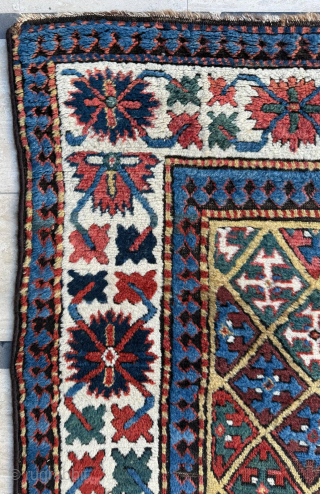 Late of the 19th century Kazak rug. in good condition. size 105 x 258 cm. Please send me direct mail. 
emreaydin10@icloud.com
0090 + 544 374 10 98       