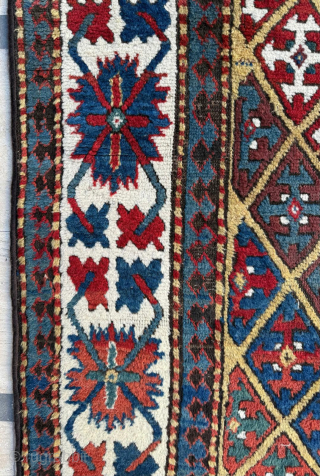 Late of the 19th century Kazak rug. in good condition. size 105 x 258 cm. Please send me direct mail. 
emreaydin10@icloud.com
0090 + 544 374 10 98       