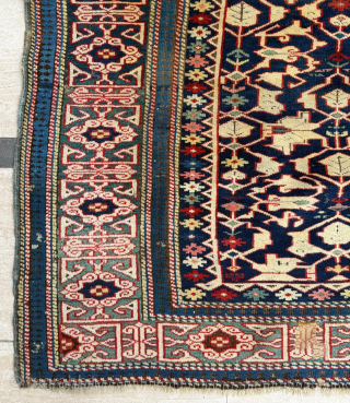 Kuba Shirvan Rug, Circa 1870, Size 108x200 cm. Please send me directly mail
emreaydin10@icloud.com                    