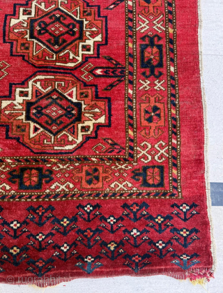 Mid 19th century Turkmen Ersari Chuval Size 100 x 146 cm. Please send me direct mail

emreaydin10@icloud.com

Instagram - @emreaydinrug               