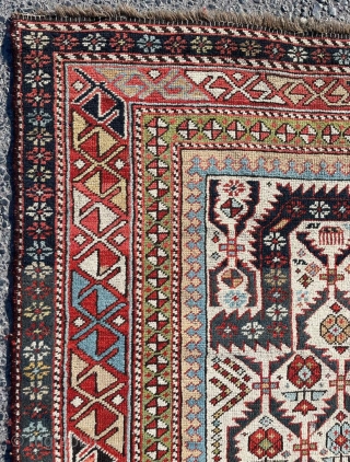 Shirvan Prayer Rug Circa 1870 size 100x180 cm                         