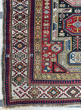 Caucasian Shirvan Rug. Circa 1870. Size 105 x 155 cm. Please send me direct mail.

emreaydin10@icloud.com

Instagram - @emreaydinrug                
