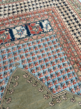 Circa 1860s Anatolian Ghordes Prayer Rug, size 128 x 178 cm. Please send me direct mail.
emreaydin10@icloud.com
Instagram - @emreaydinrug