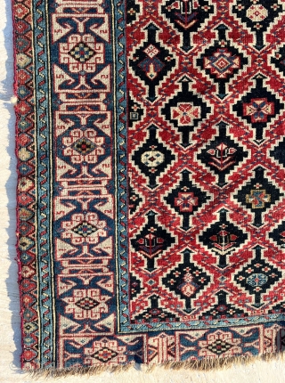 Kuba Shirvan Circa 1850 size 105x125 cm                          