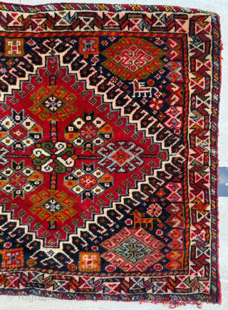 Late of the 19th century Persian bagface. Size 54 x 92 cm.
Please send me direct mail.

emreaydin10@icloud.com

Instagram - @emreaydinrug
               