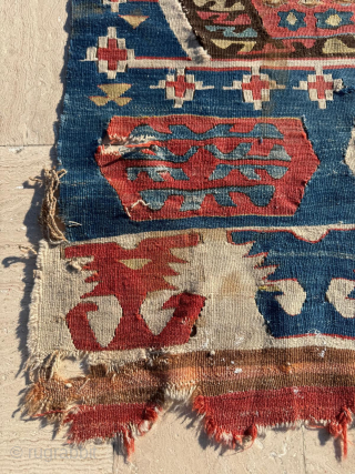 Early 19th century Central Anatolian Kilim Fragment, size 65 x 100 cm. Please send me direct mail.
emreaydin10@icloud.com
Instagram - @emreaydinrug