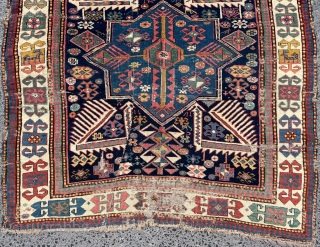 Akstafa Rug  Circa 1850 size 118x283                          