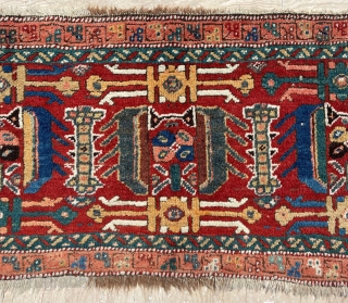 Persian Heriz Yastik Circa 1900 size 48x109 cm                         