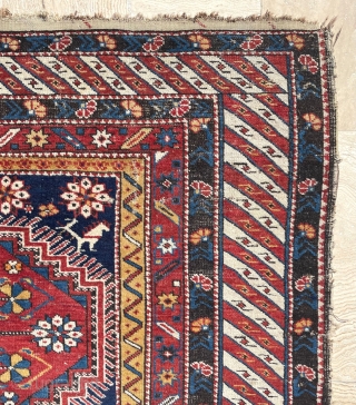 Caucasian Shirvan Rug Circa 1870 size 115x170 cm                         