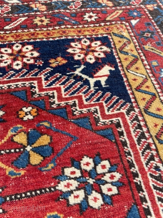 Caucasian Shirvan Rug Circa 1870 size 115x170 cm                         