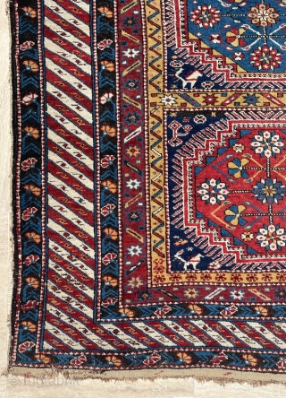 Caucasian Shirvan Rug Circa 1870 size 115x170 cm                         