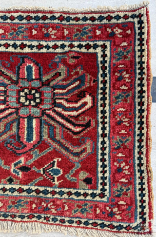 Late of the 19th Century Persian Heriz Bagface, size 46x42 cm. 

Please send me direct mail.

emreaydin10@icloud.com

Instragram : emreaydinrug

               