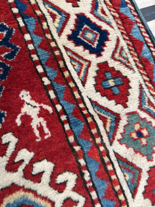 1285 - 1868 Dated , Bordjalou Kazak Rug, high wool quality and great condition. Size 106 x 183 cm. Please send me direct mail.
emreaydin10@icloud.com
Instagram - @emreaydinrug