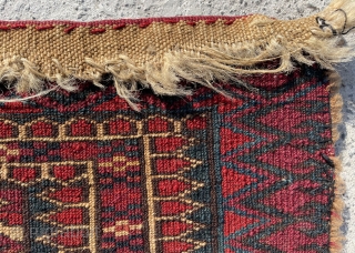 Turkmen Tekke Torba Circa 1850 105x40 cm                          