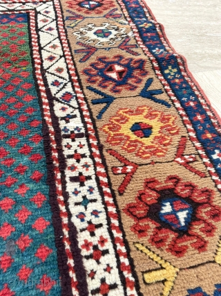 Caucasian Kazak Circa 1870 size 117x212 cm                          