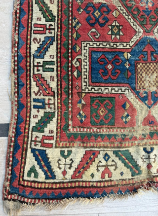 Mid 19th century Kazak Prayer Rug, size 105 x 180 cm. Please send me direct mail.
emreaydin10@icloud.com
Instagram - @emreaydinrug
