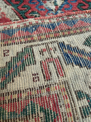 Mid 19th century Kazak Prayer Rug, size 105 x 180 cm. Please send me direct mail.
emreaydin10@icloud.com
Instagram - @emreaydinrug